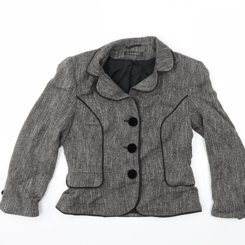 Alex & Co Womens Grey   Jacket  Size 10