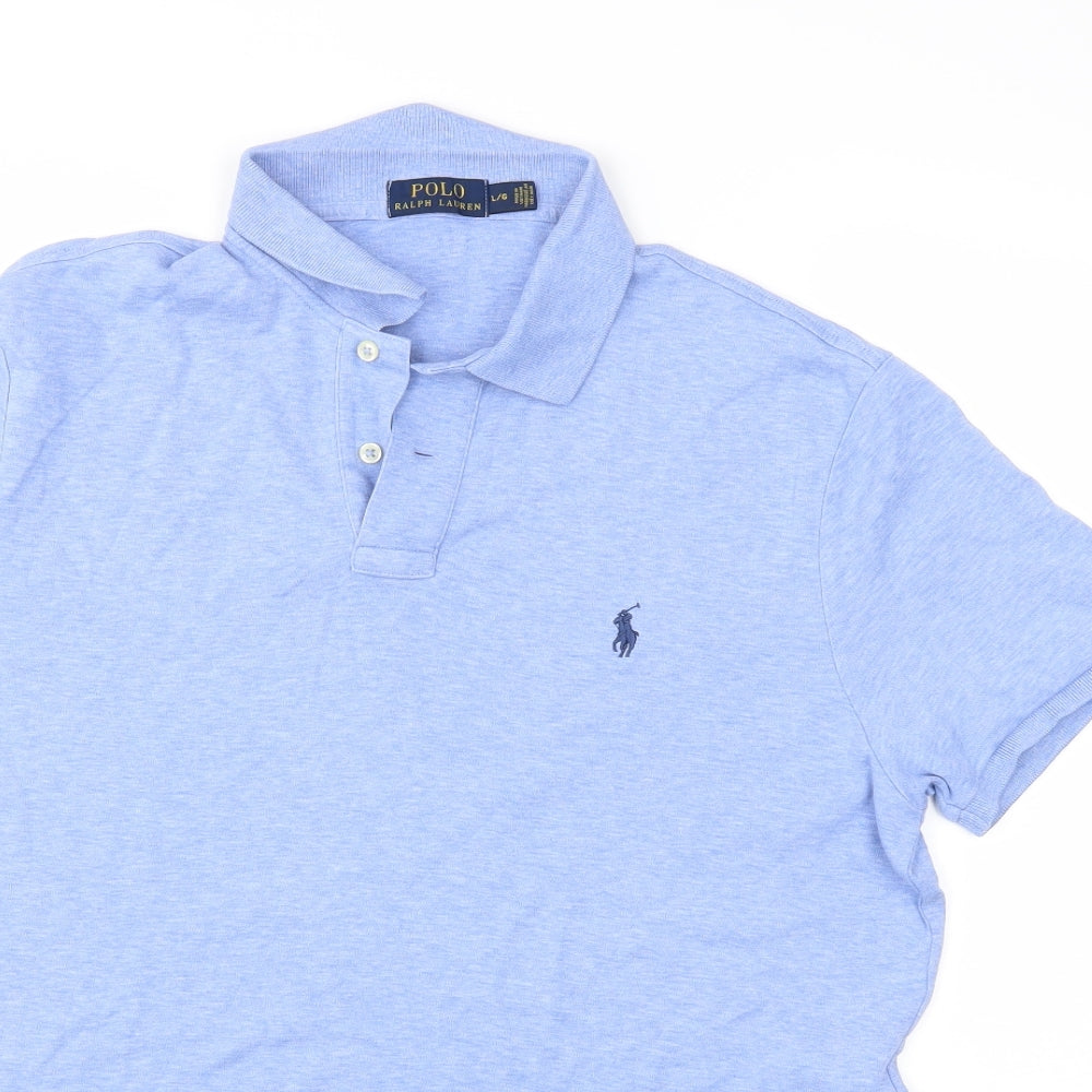 Ralph Lauren Mens Blue    Polo Size L