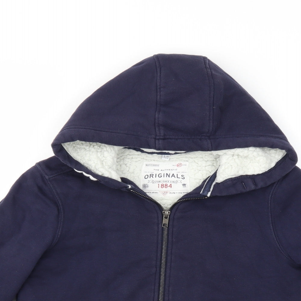 NEXT Boys Blue   Full Zip Hoodie Size 9-10 Years