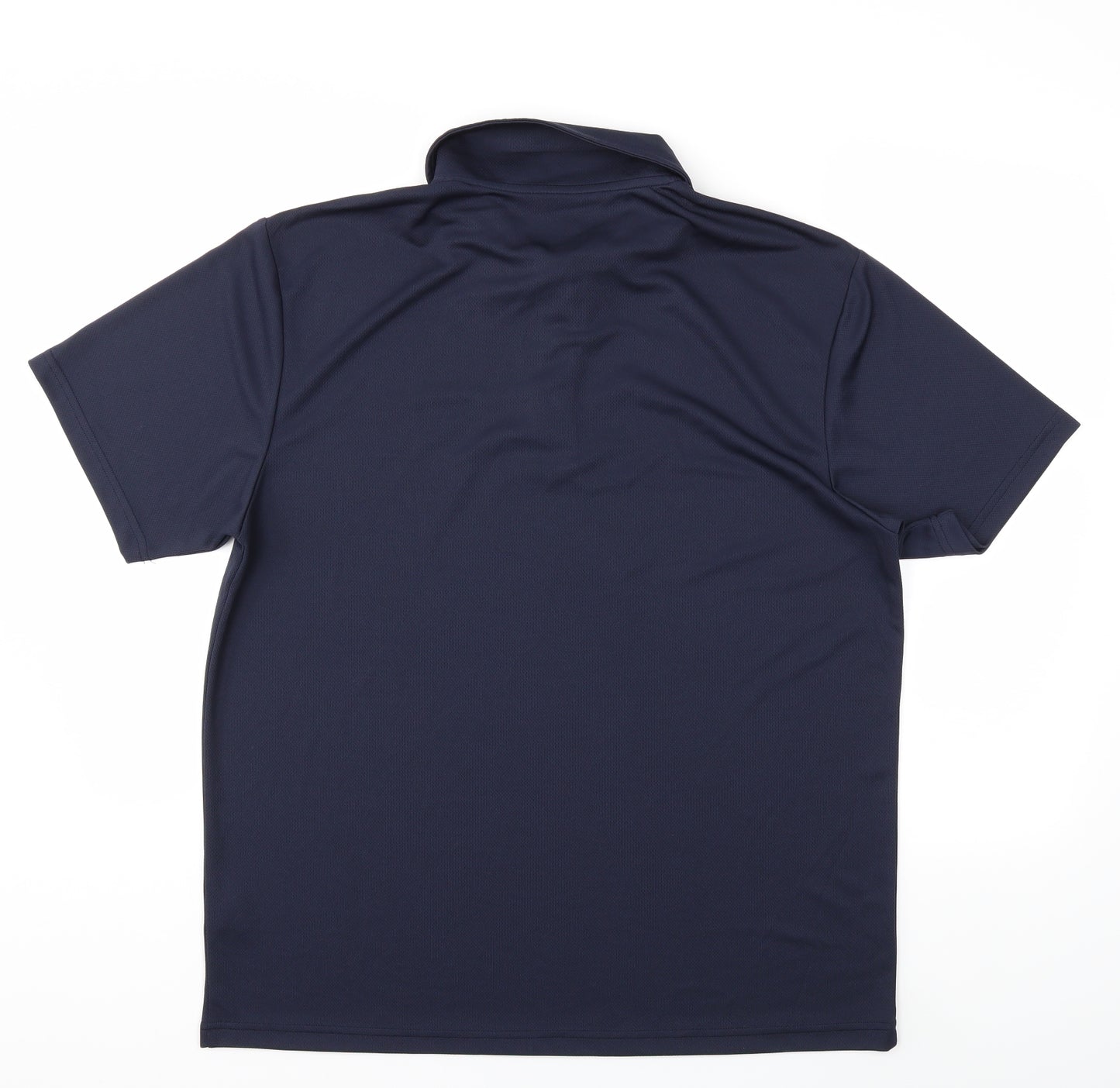 Fruit of the Loom Mens Blue    Polo Size L