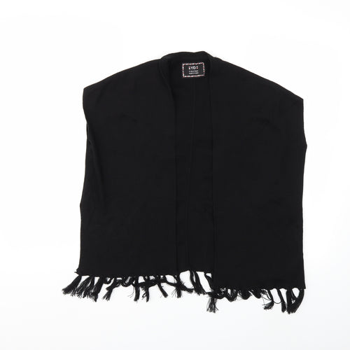 Young Dimension Girls Black  Knit Cardigan Jumper Size 9-10 Years