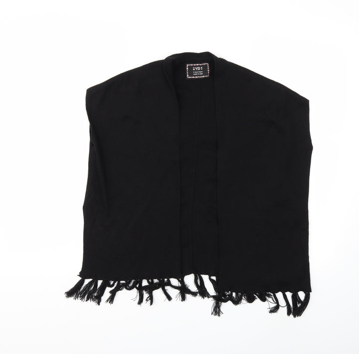 Young Dimension Girls Black  Knit Cardigan Jumper Size 9-10 Years