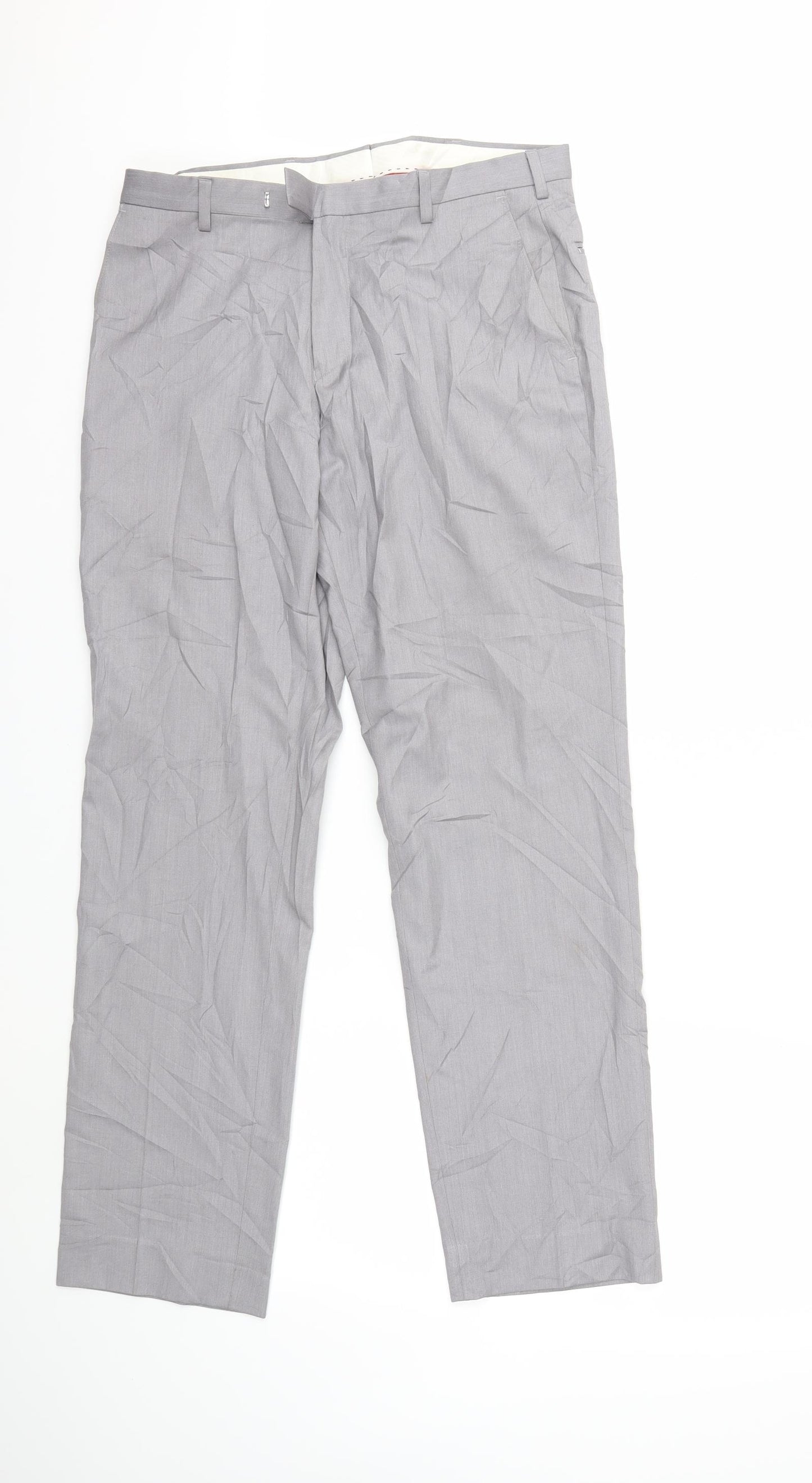 Preworn Mens Grey   Trousers  Size 32 in L29 in