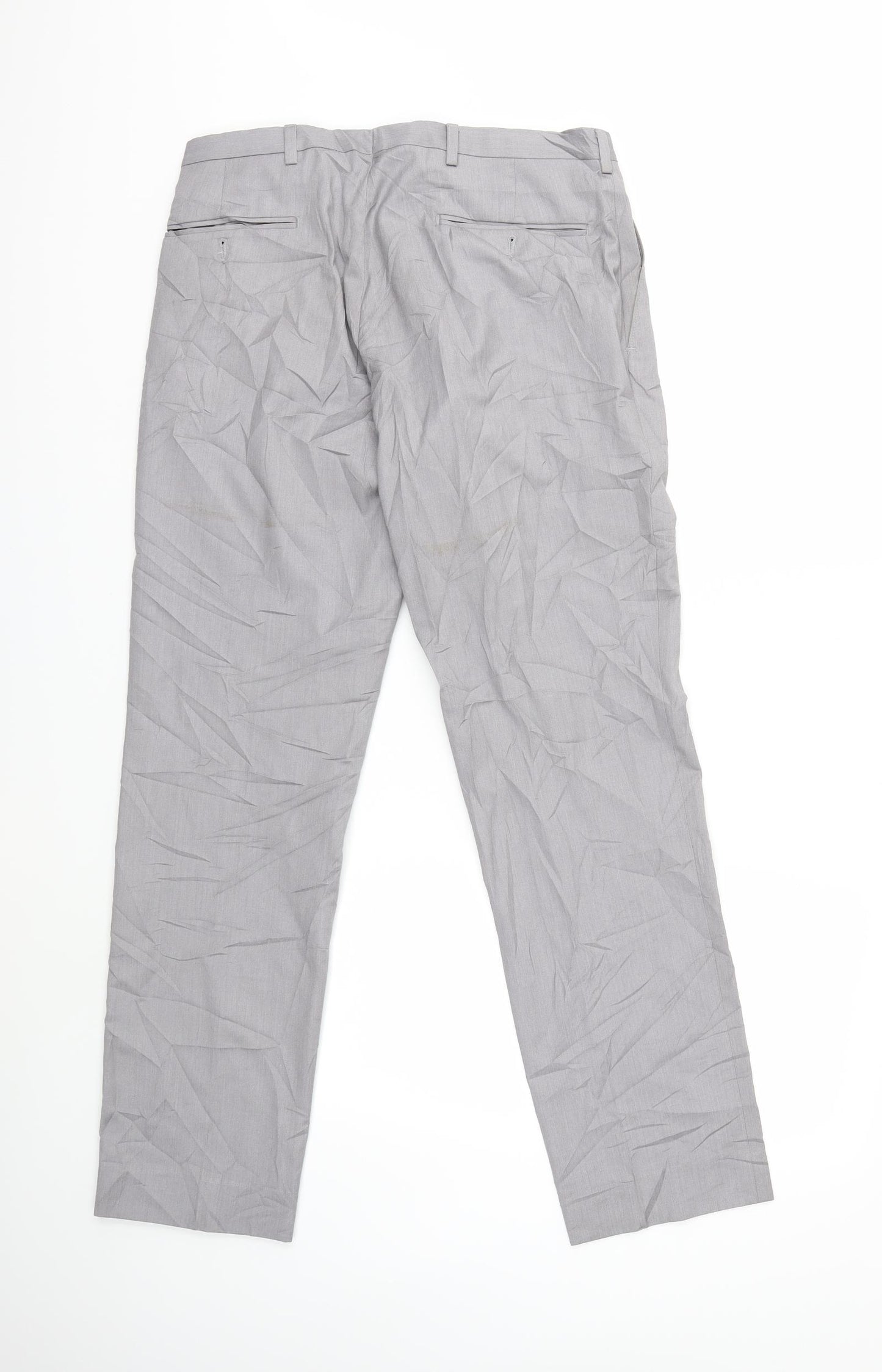Preworn Mens Grey   Trousers  Size 32 in L29 in