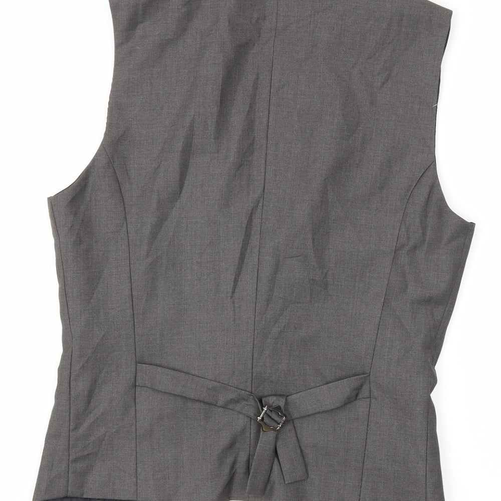 SWEET Mens Grey   Jacket Suit Waistcoat Size 50