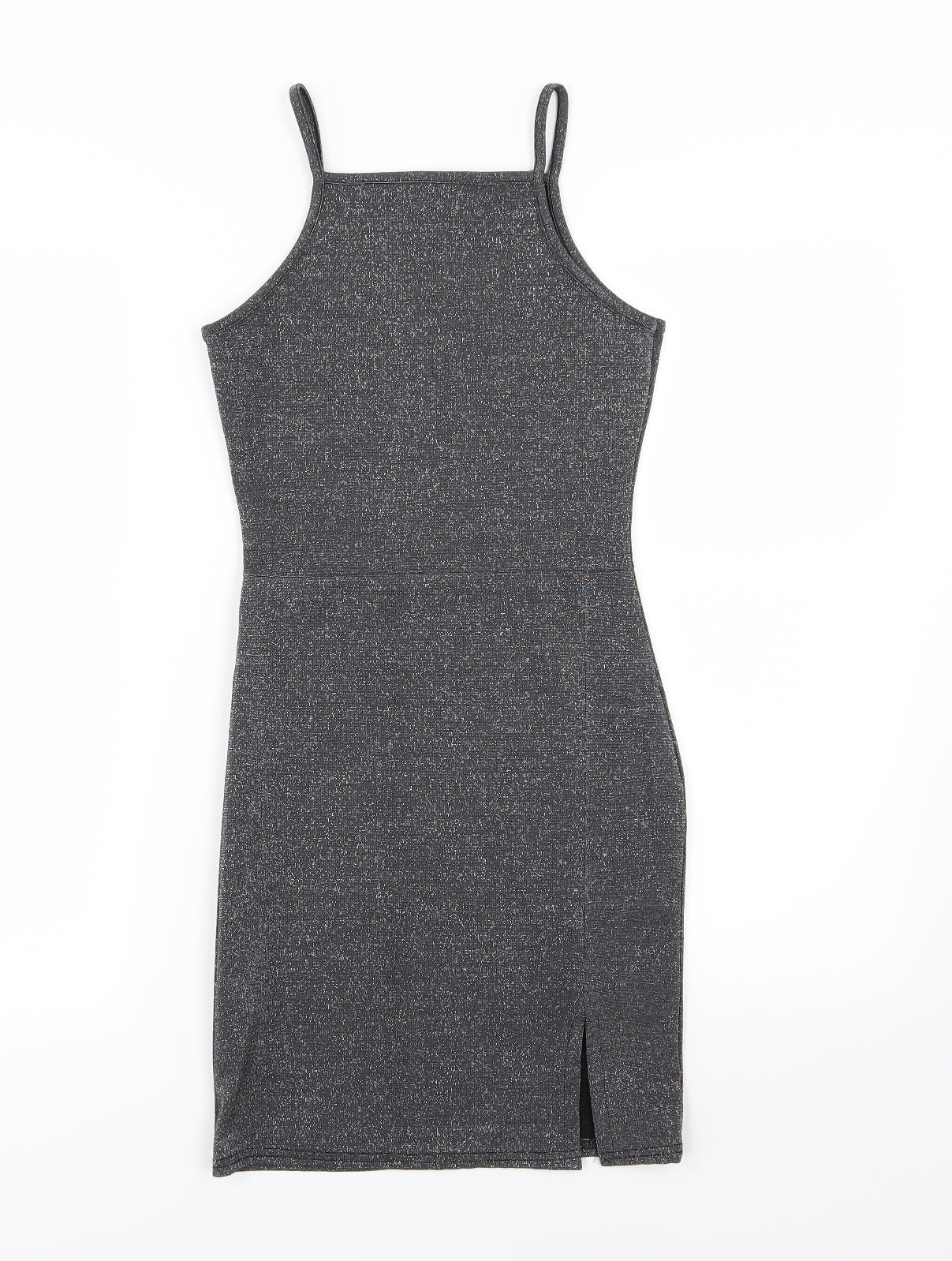 Missguided Womens Silver   Bodycon  Size 6