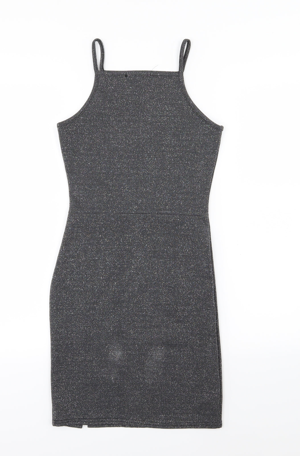 Missguided Womens Silver   Bodycon  Size 6
