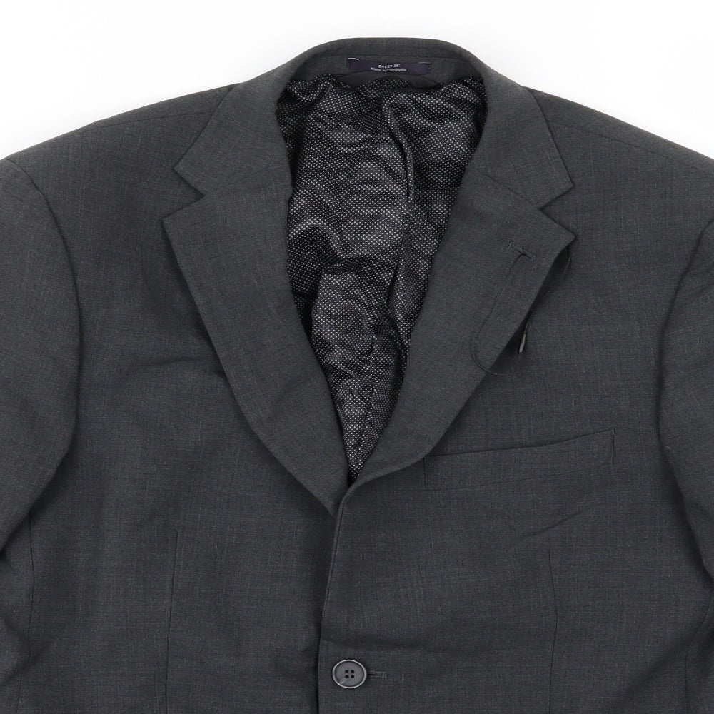 Marks and Spencer Mens Grey   Jacket Suit Jacket Size 38