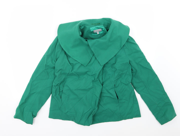 Per Una Womens Green Jacket Size 12