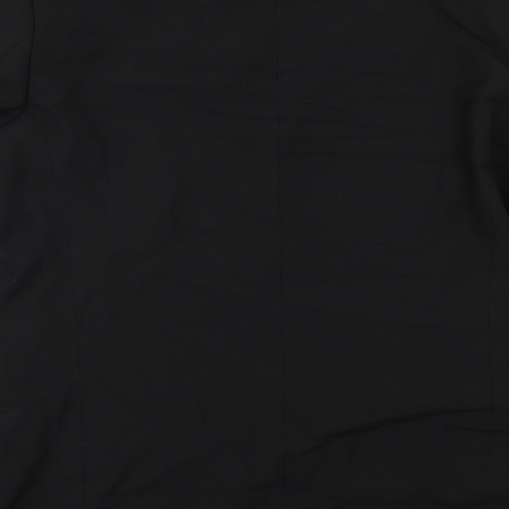 Hugo James Mens Black   Jacket Suit Jacket Size 44