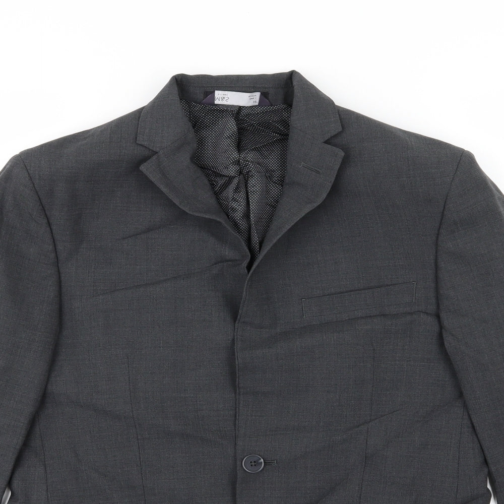 Marks and Spencer Mens Grey   Jacket Suit Jacket Size 38