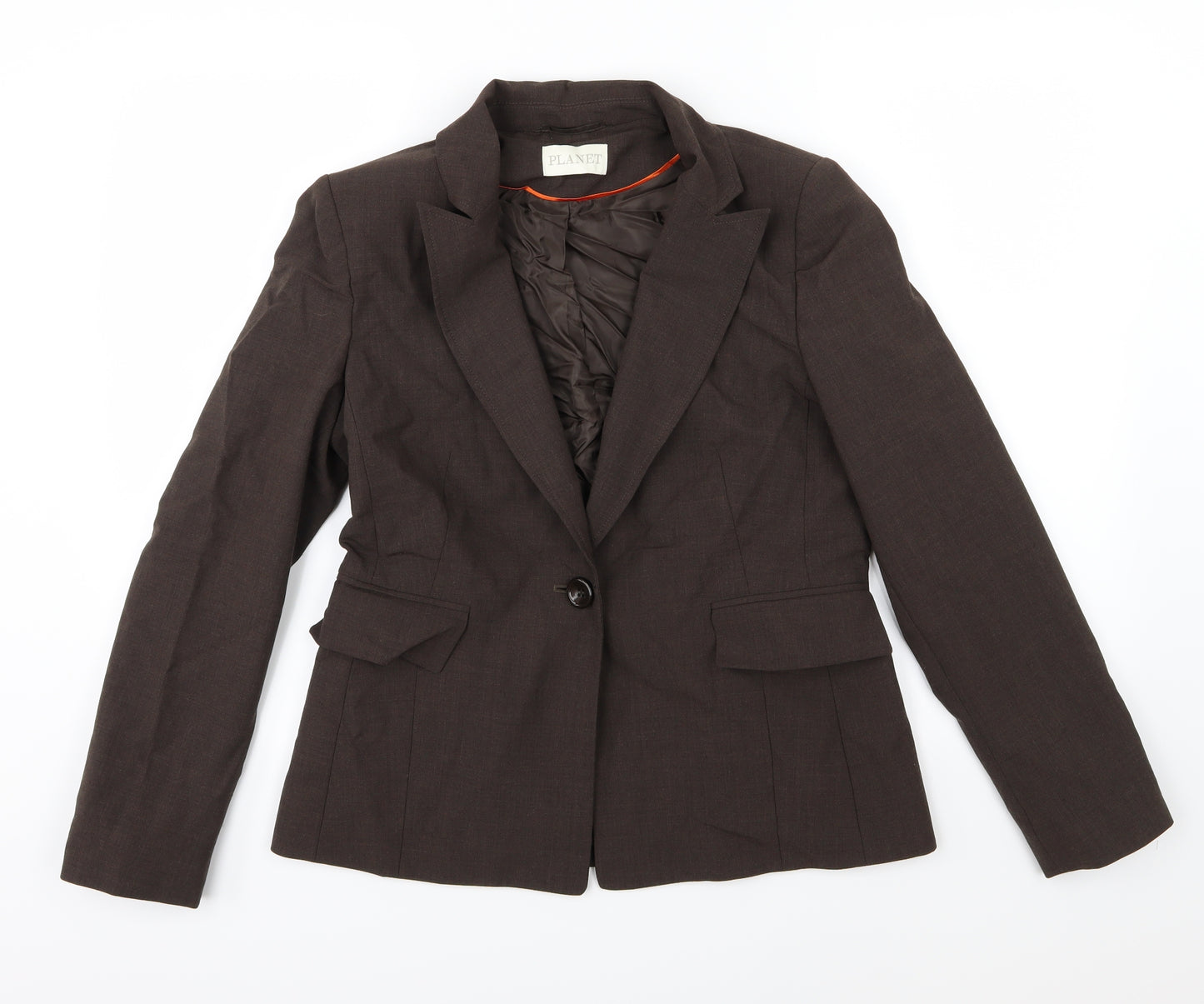 Planet Womens Brown   Jacket Suit Jacket Size 10