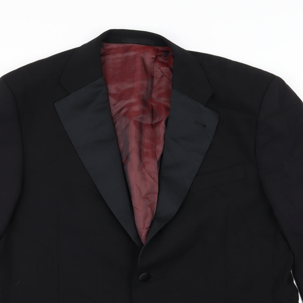 NEXT Mens Black   Jacket Suit Jacket Size 42