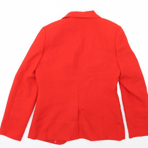 Papaya Womens Red   Jacket Blazer Size 12