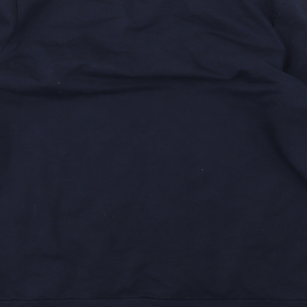 Dorothy Perkins Womens Blue  Jersey Pullover Sweatshirt Size 12
