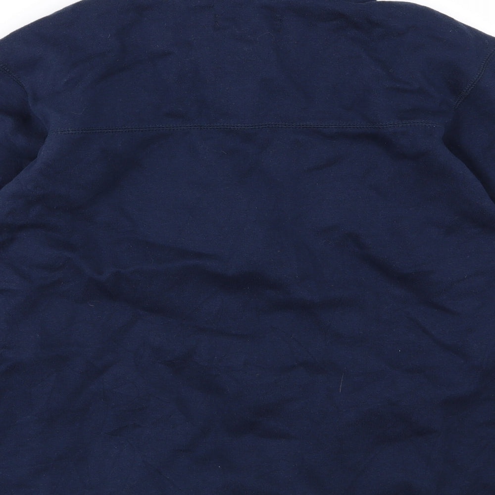 Pierre Cardin Mens Blue  Jersey Full Zip Sweatshirt Size L