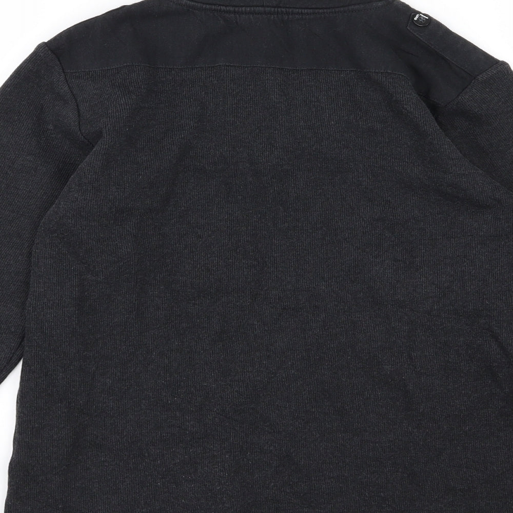 George Boys Grey  Knit Pullover Jumper Size 12-13 Years