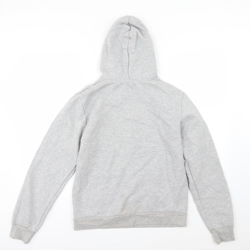 Rough Child Mens Grey  Jersey Pullover Hoodie Size M