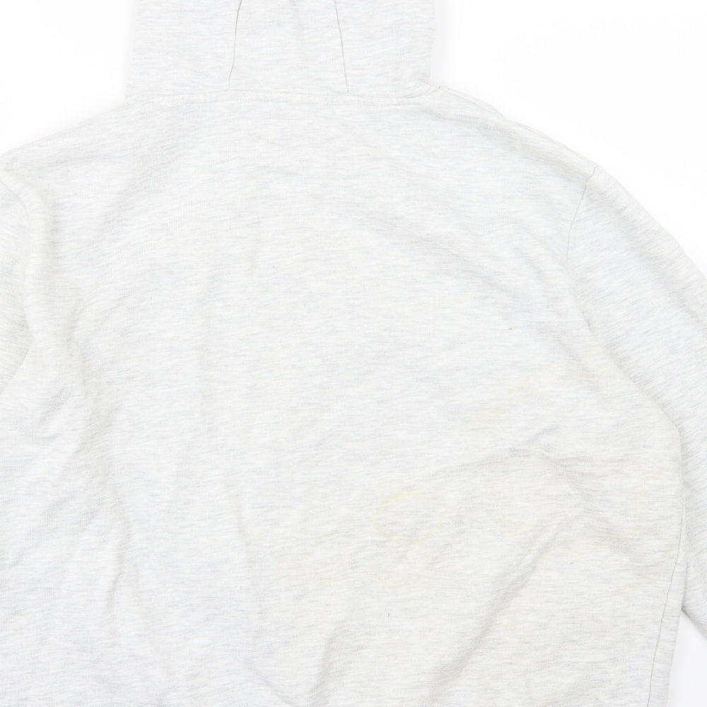 Cedar Wood State Mens Grey  Jersey Pullover Hoodie Size 2XL  - New York City
