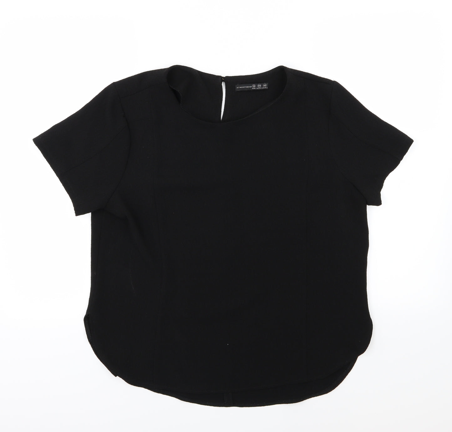 Atmosphere Womens Black   Basic Blouse Size 16