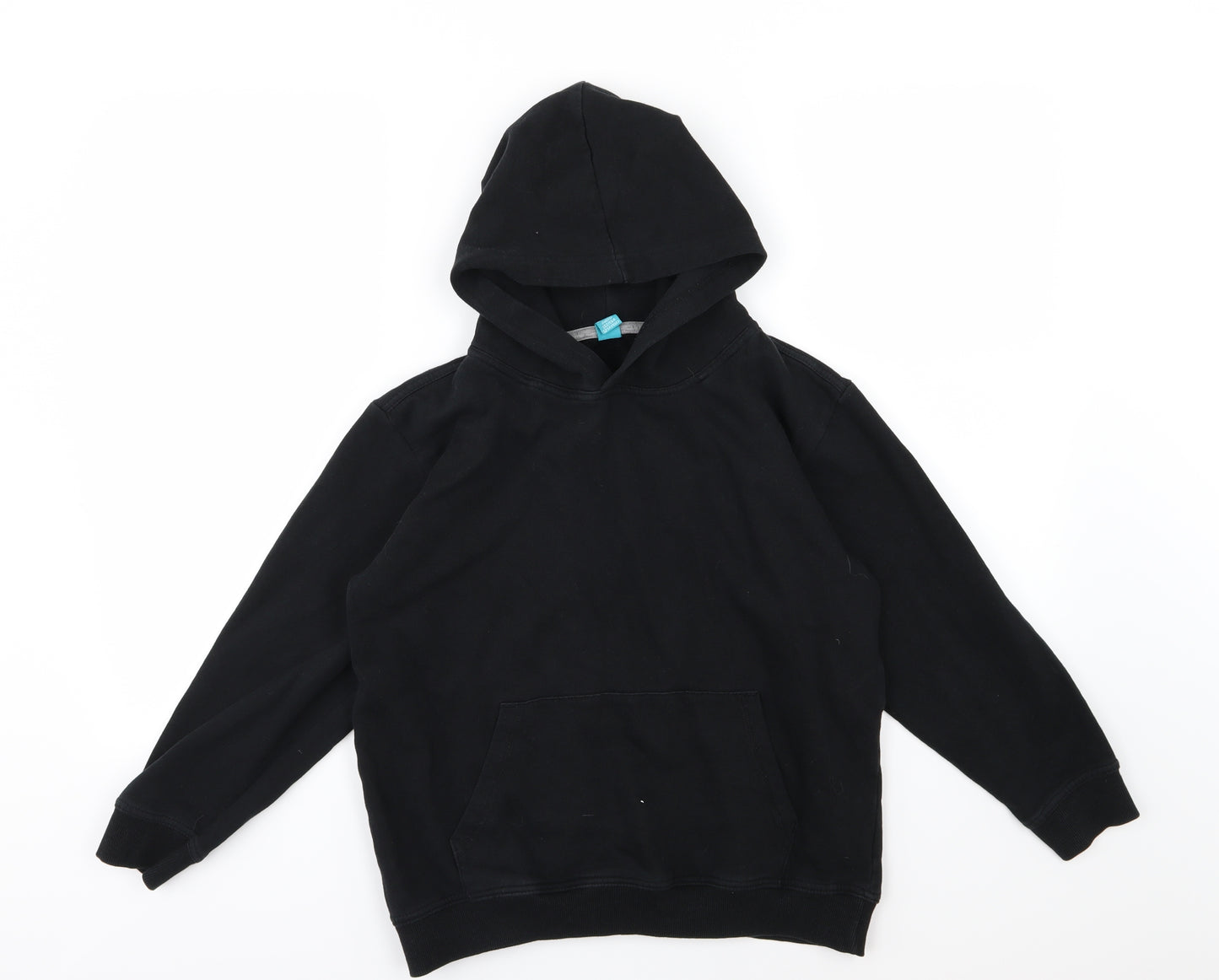 Spreadshirt Boys Black  Jersey Pullover Hoodie Size 12-13 Years  - Sunday League