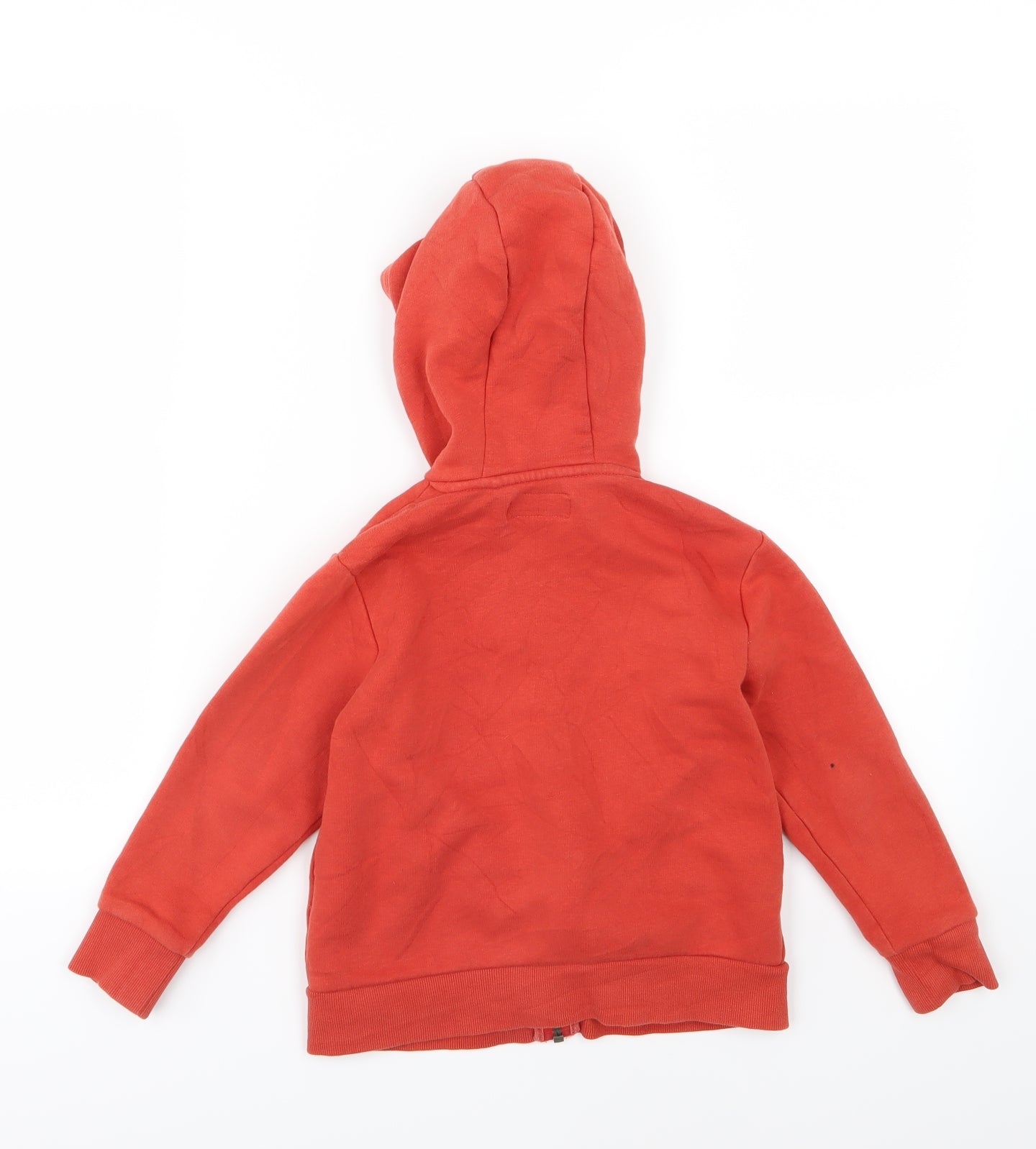 NEXT Boys Red  Jersey Full Zip Hoodie Size 5 Years