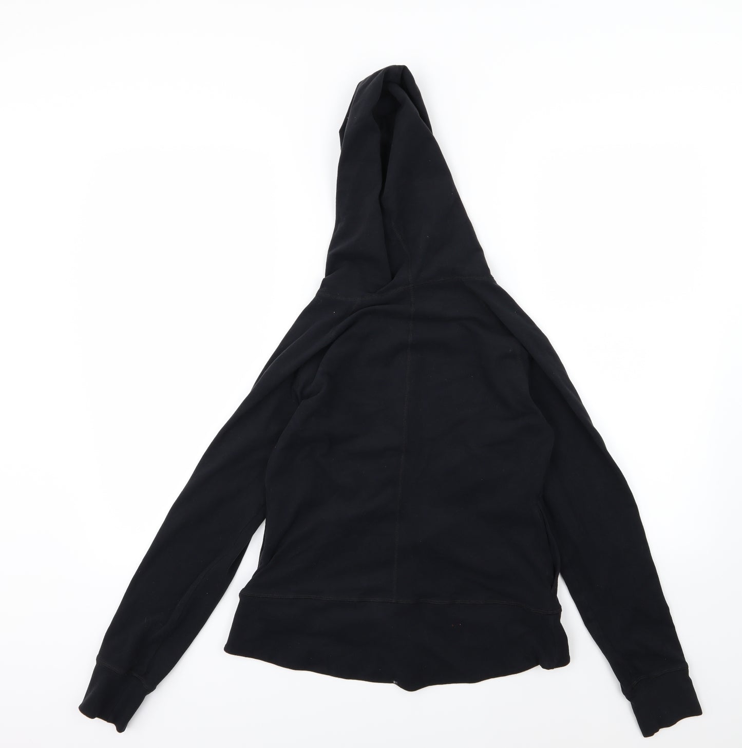 FILA Womens Black  Jersey Full Zip Hoodie Size M