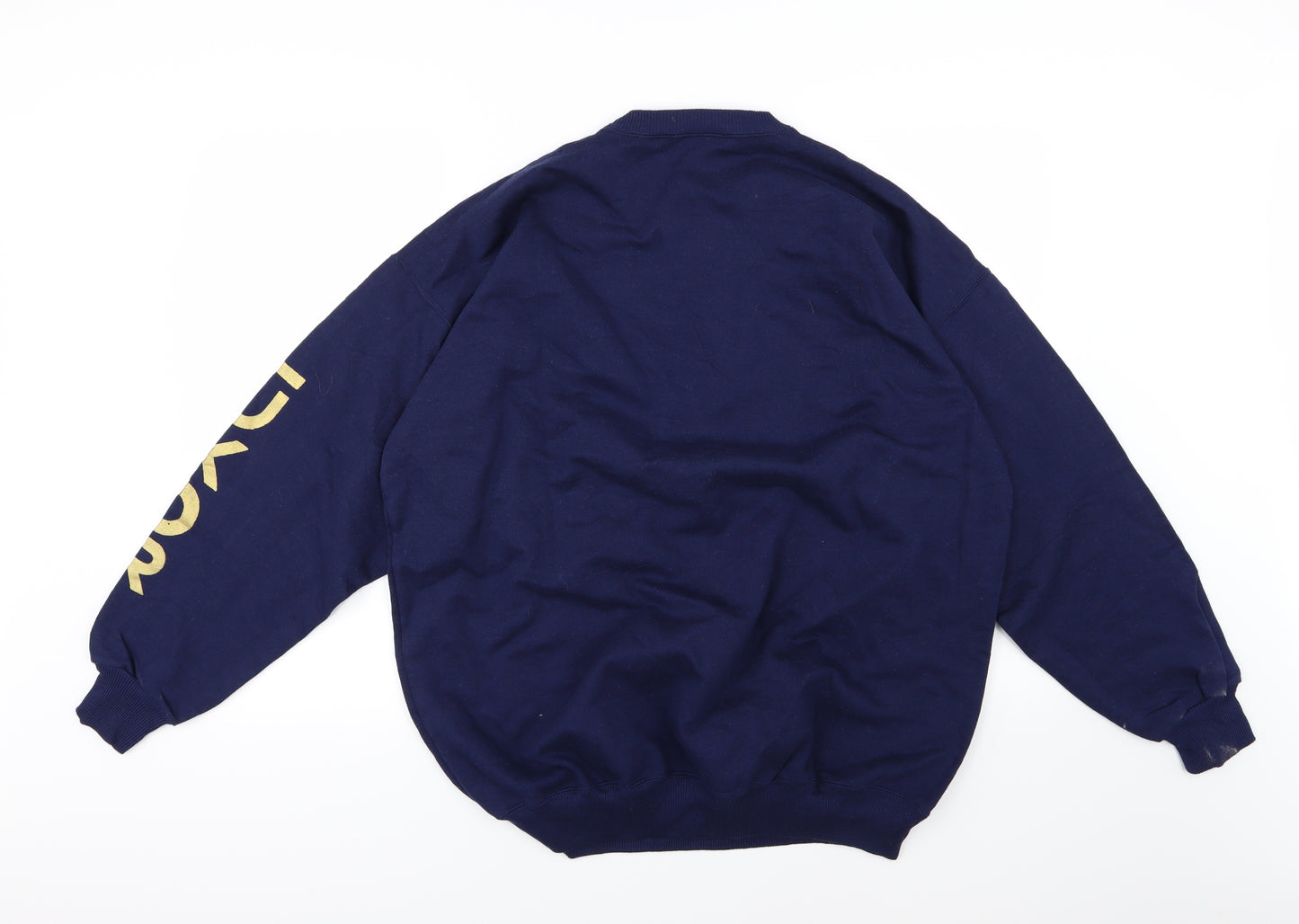 JIL Womens Blue  Jersey Pullover Sweatshirt Size 14  - Egypt