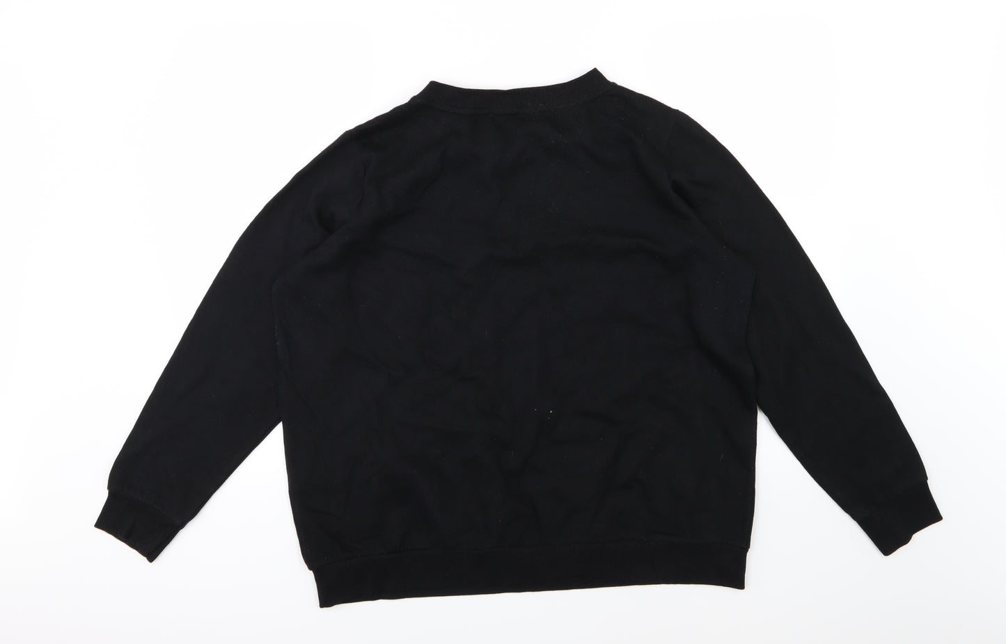Primark Womens Black  Knit Pullover Jumper Size XL  - Beaded