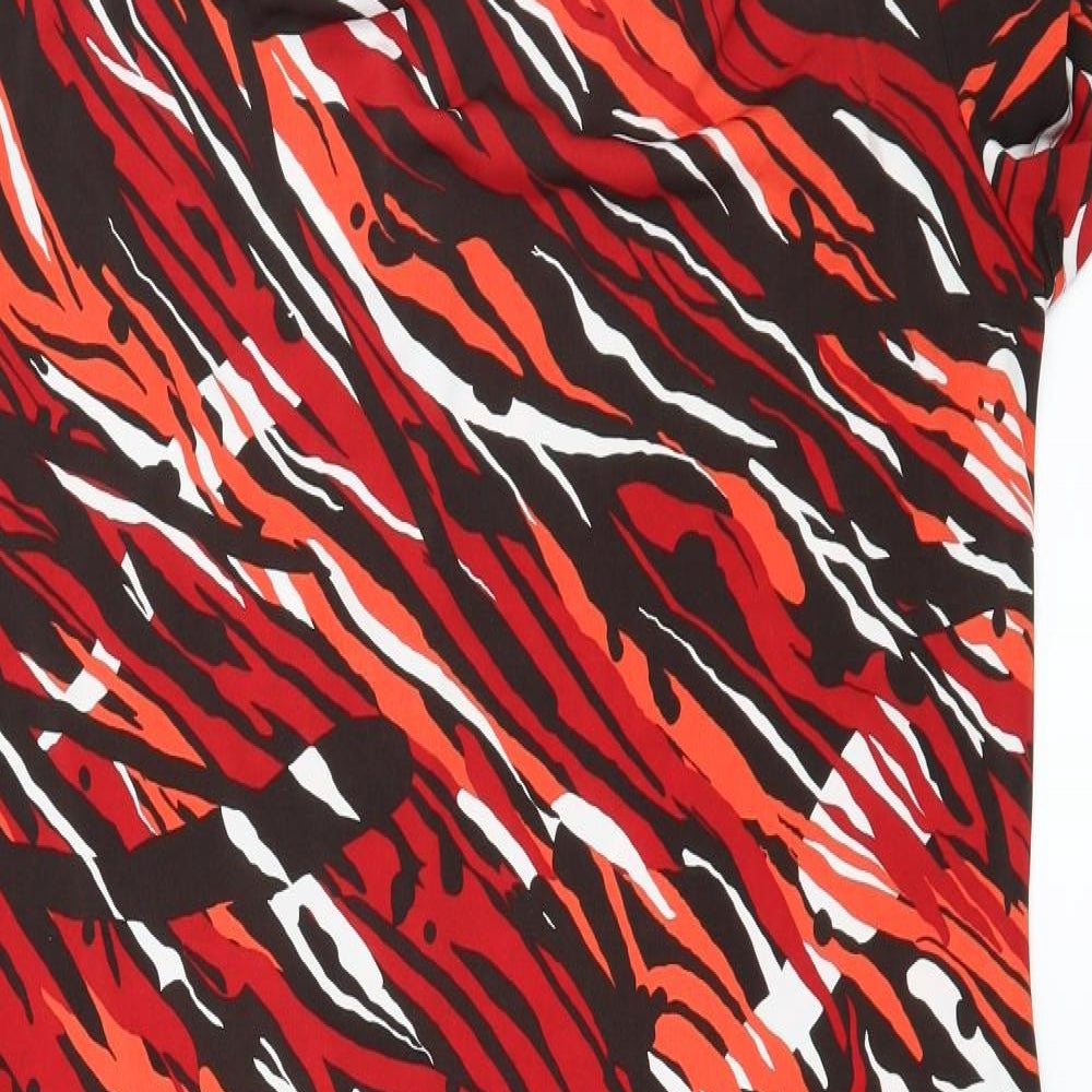 Wardrobe Womens Red Striped  A-Line  Size 16