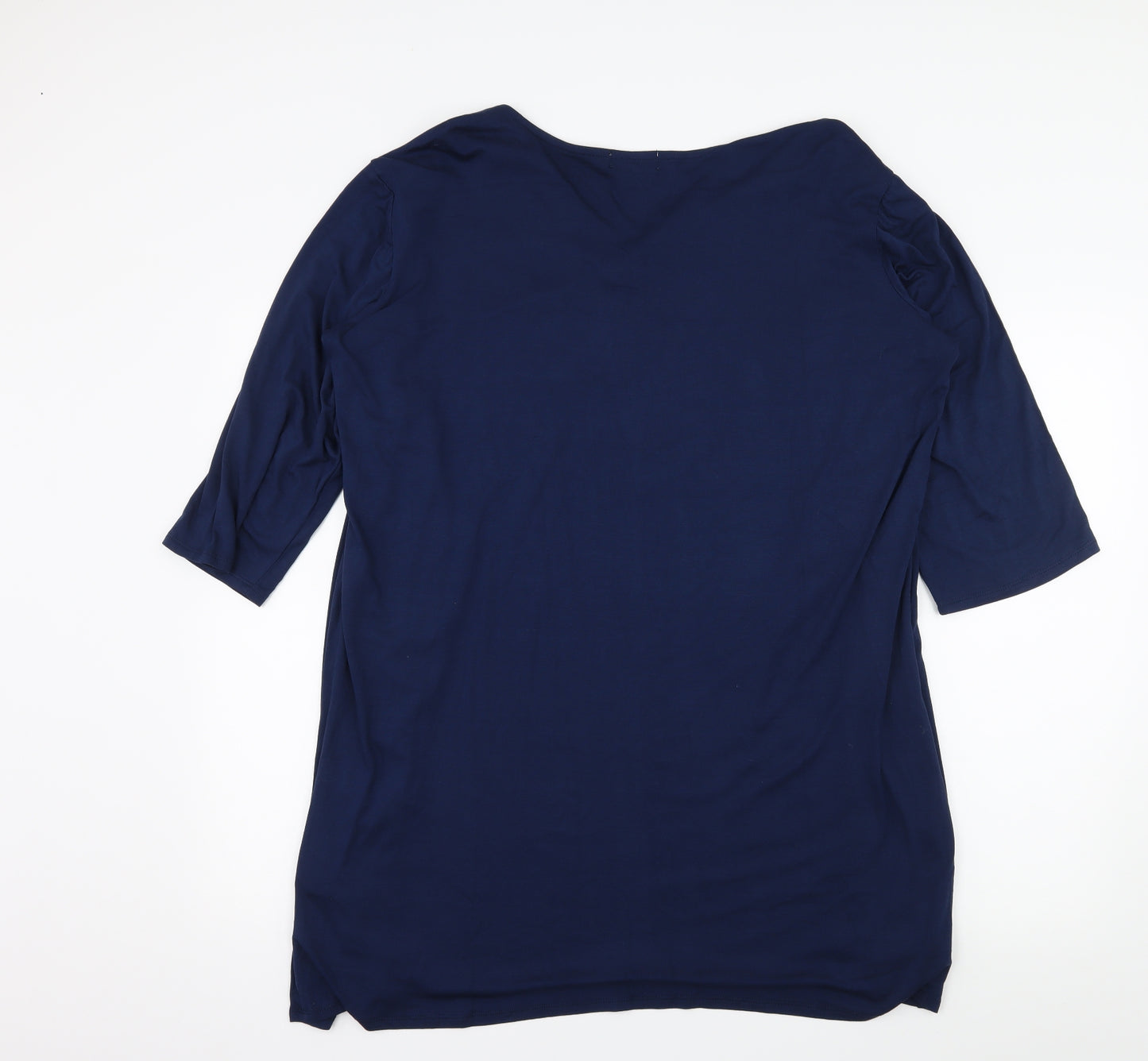 Gabrielle Vicenza Womens Blue  Jersey A-Line  Size 16  - Layered