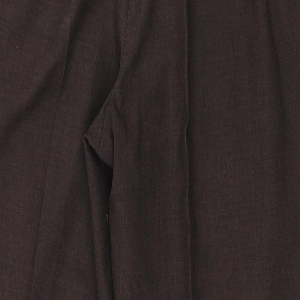 Marks and Spencer Womens Brown   Trousers  Size 16 L28 in