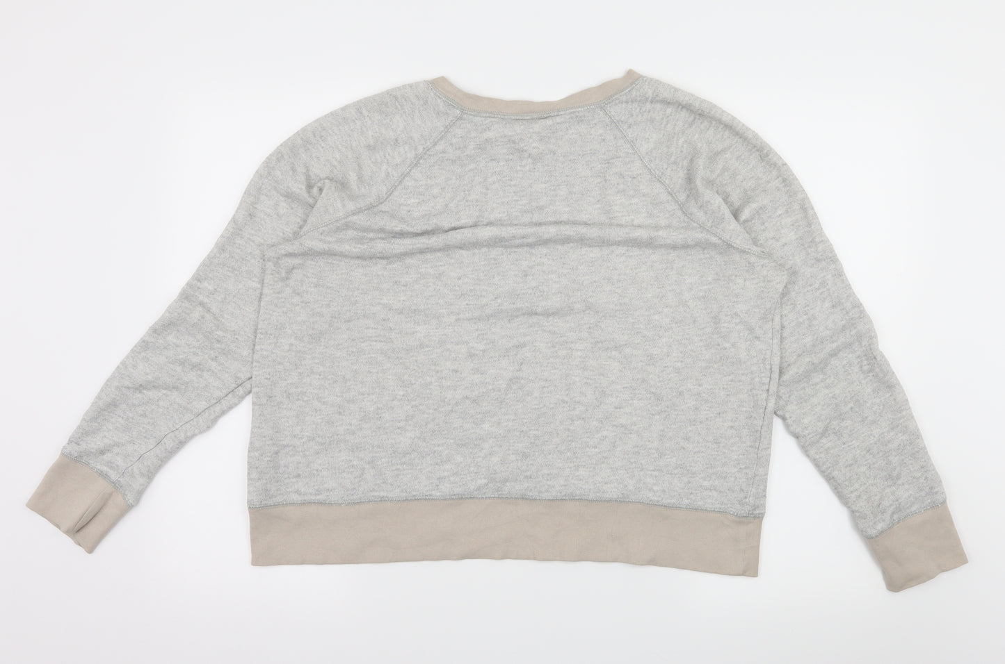 Mossimo Womens Green  Jersey Pullover Sweatshirt Size XL