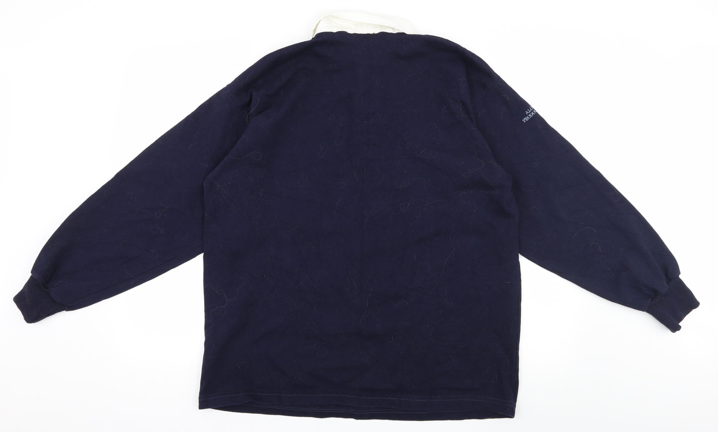 Front Row Womens Blue  Jersey Pullover Sweatshirt Size L  - Birds of a feather