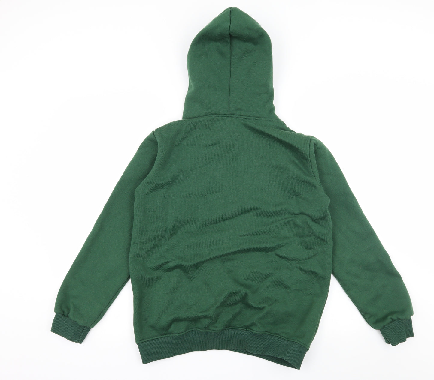 Champion Mens Green  Jersey Pullover Hoodie Size M
