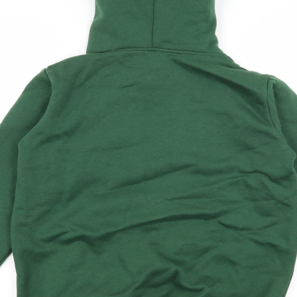 Champion Mens Green  Jersey Pullover Hoodie Size M