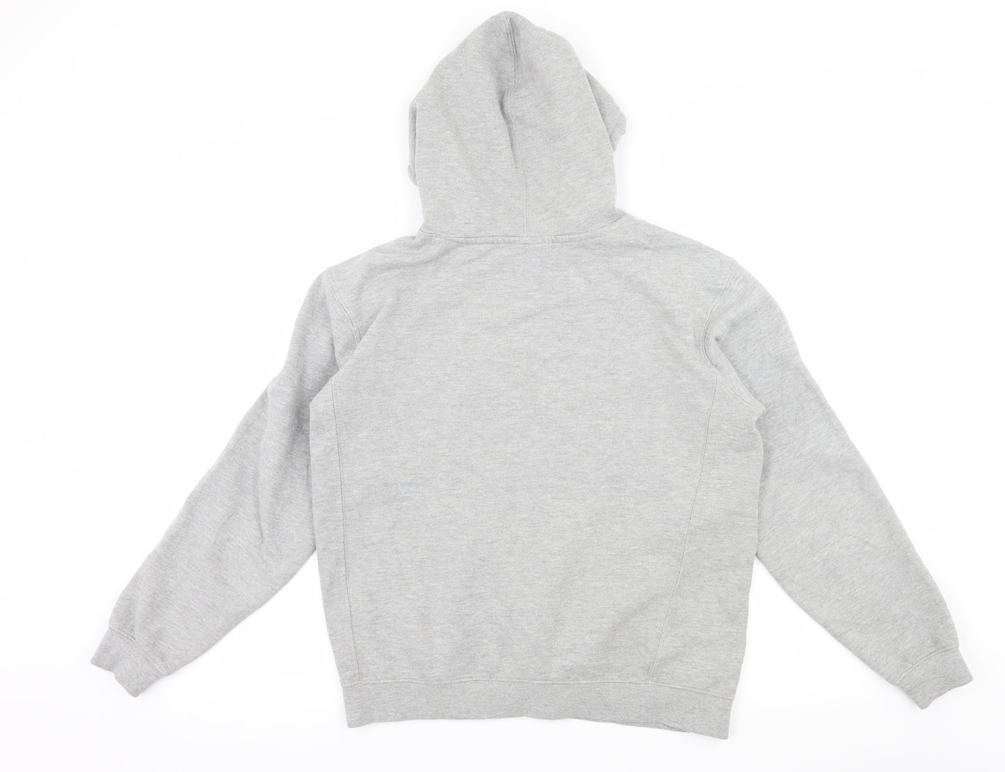Topshop Womens Grey  Jersey Pullover Hoodie Size XS