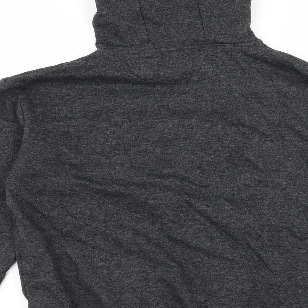 Primark Mens Grey  Jersey Pullover Hoodie Size M