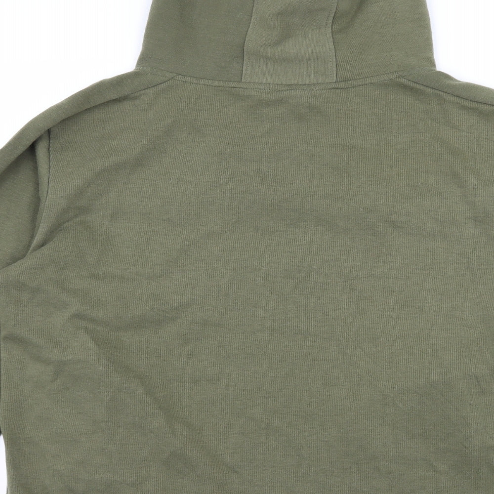 Born Rich Mens Green  Jersey Pullover Hoodie Size 2XL