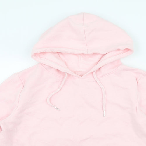 Primark Womens Pink  Jersey Pullover Hoodie Size 14