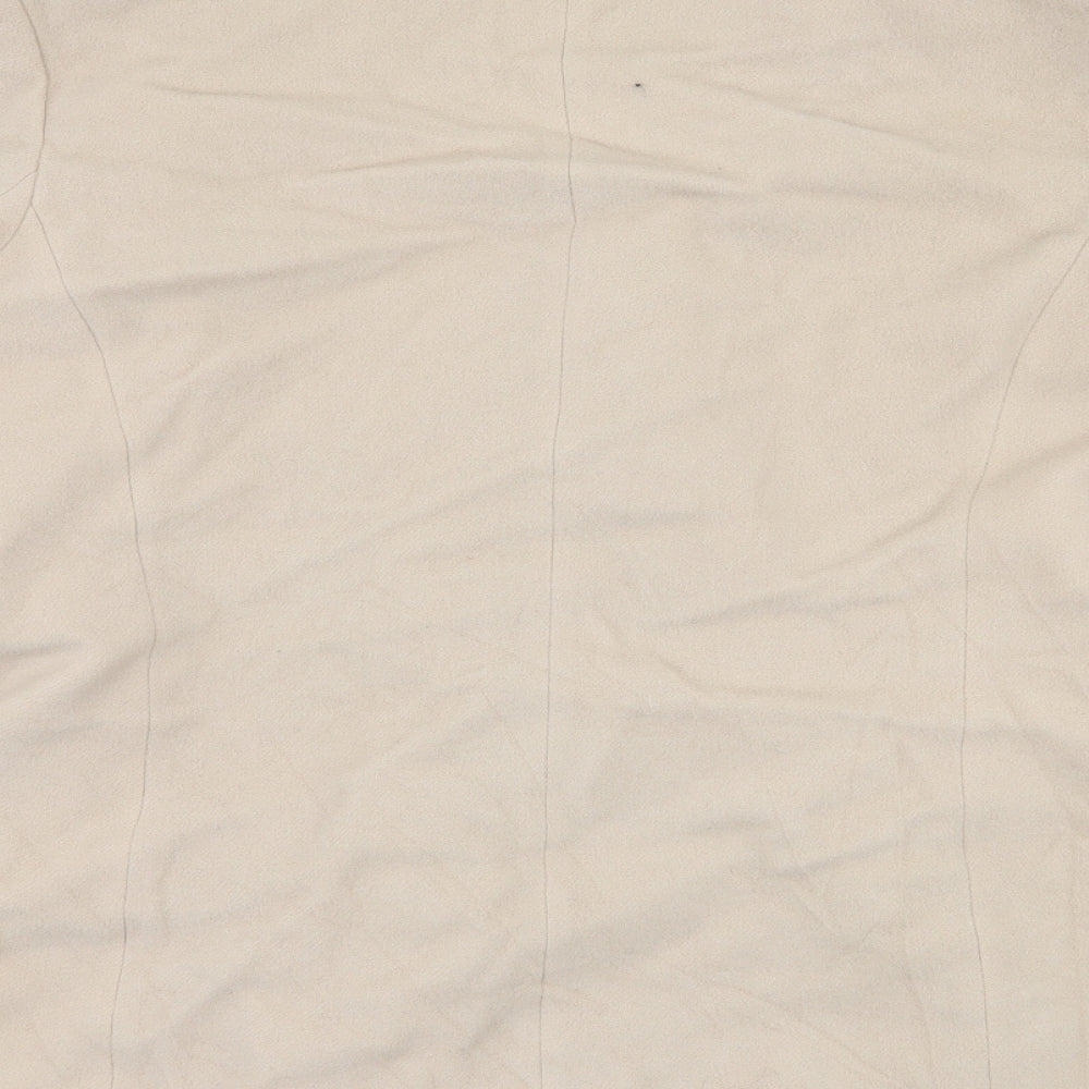 Preworn Womens Ivory   Pea Coat Coat Size 20