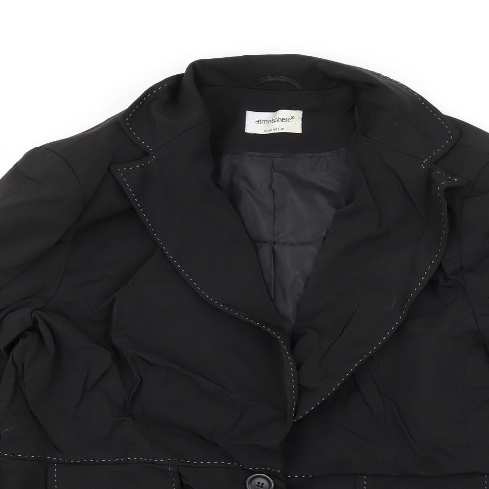 Atmosphere Womens Black   Jacket Blazer Size 16