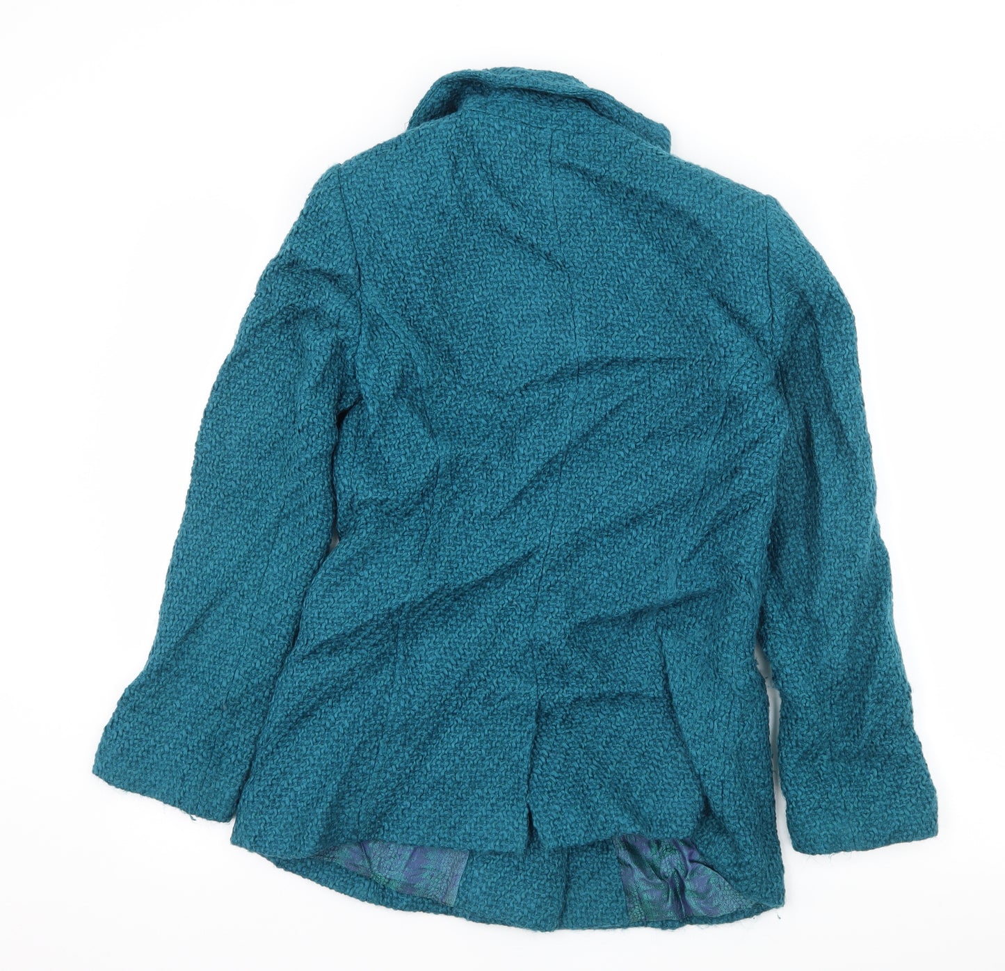 Per Una Womens Blue   Overcoat Coat Size 10