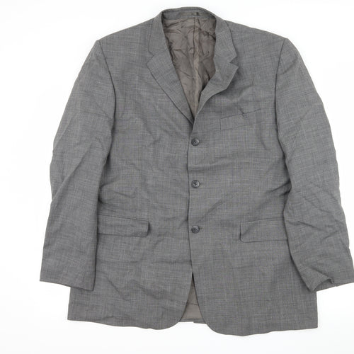 Principles Mens Grey   Jacket Suit Jacket Size XL