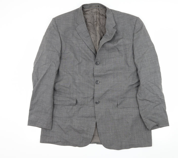 Principles Mens Grey   Jacket Suit Jacket Size XL