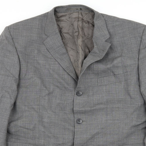 Principles Mens Grey   Jacket Suit Jacket Size XL