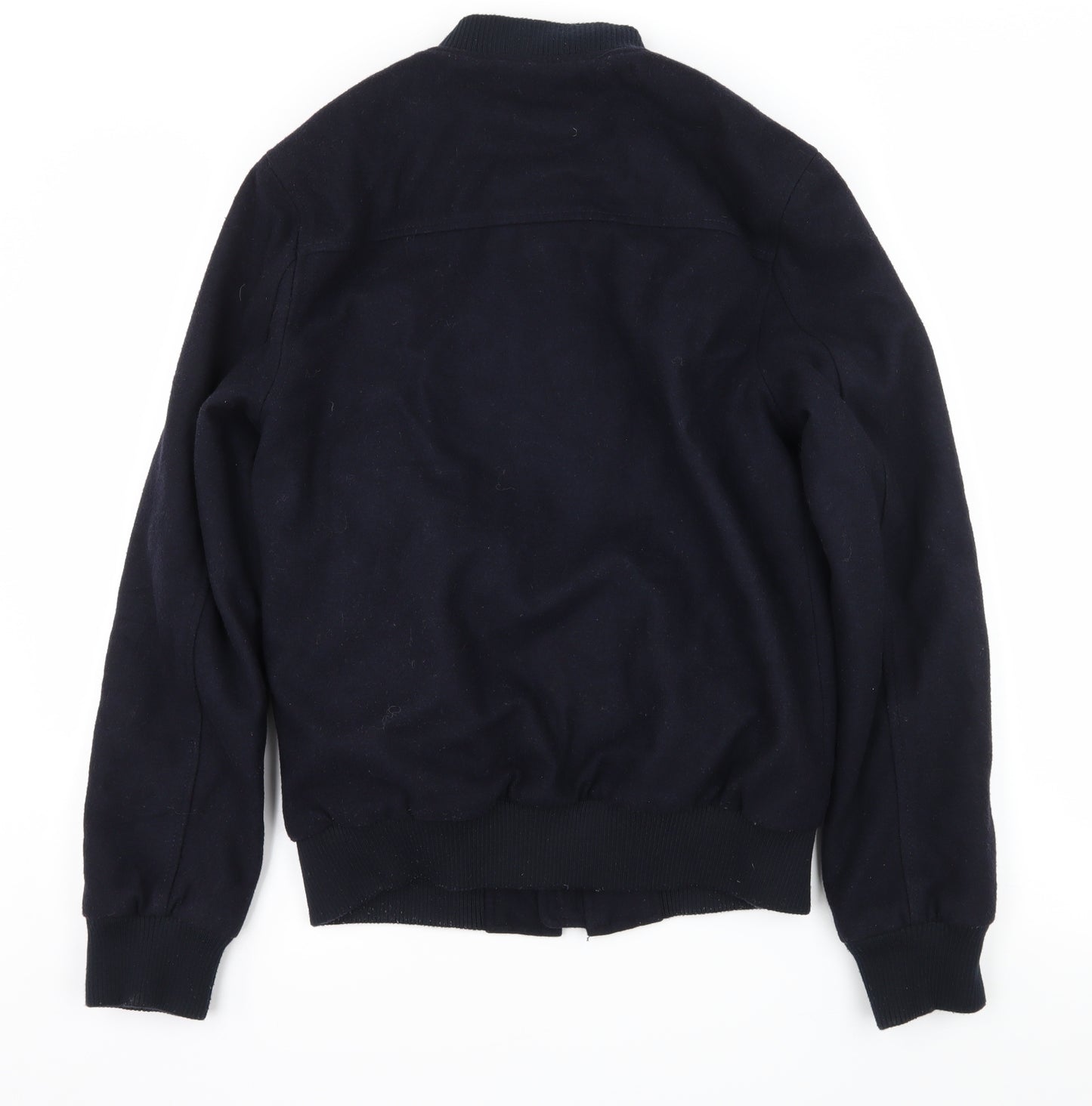 Criminal Womens Blue   Bomber Jacket Jacket Size S