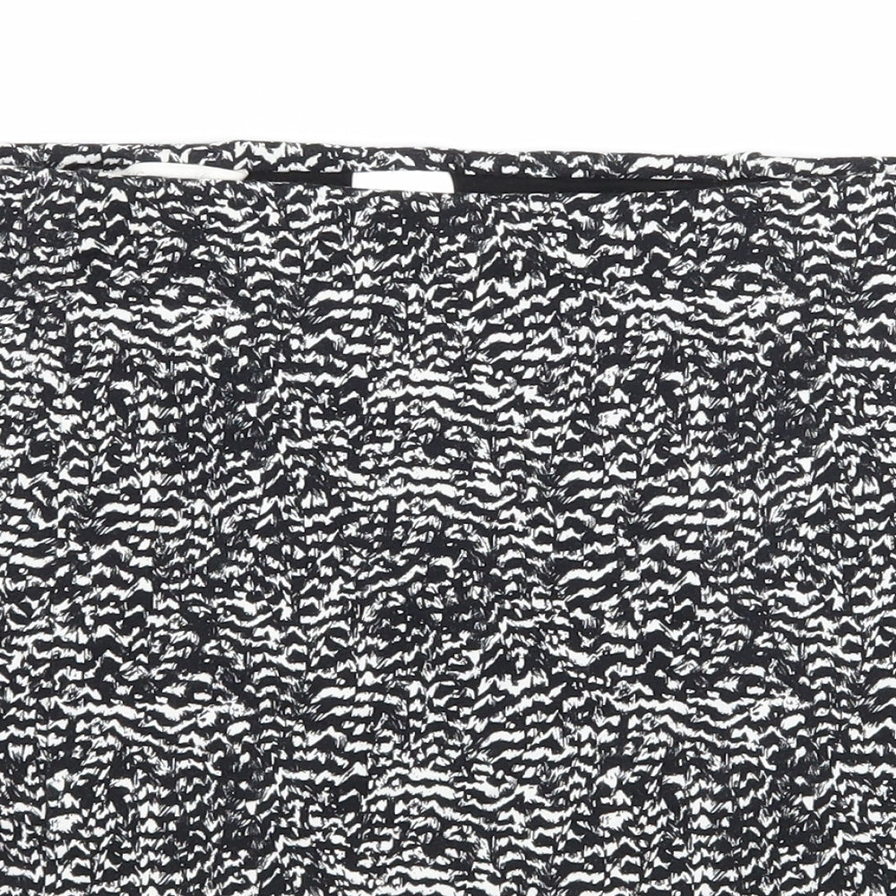 H&M Womens Grey  Jersey Mini Skirt Size S