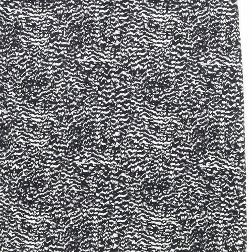 H&M Womens Grey  Jersey Mini Skirt Size S