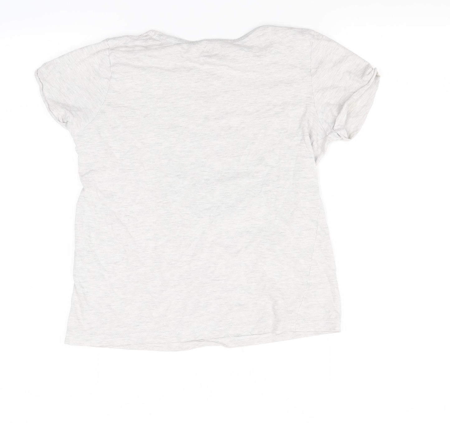 prim Girls Grey   Basic T-Shirt Size 10 Years